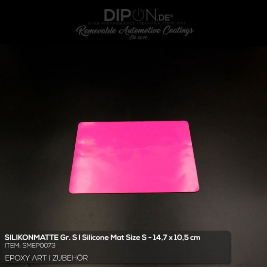 Silikonmatte Größe S Pink I Silicone mat Size S