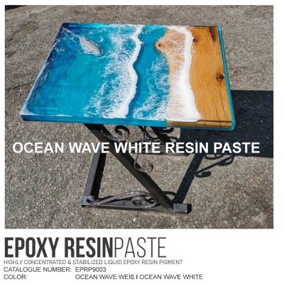 Ocean Wave Weiß / White Epoxy Resin Pigment Paste