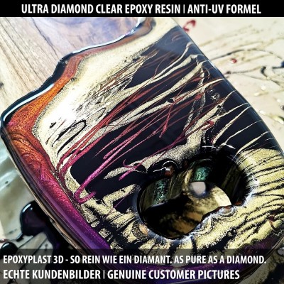 EpoxyPlast 3D B20 JewelCast Resin - Ultra Diamond Clear Anti-UV