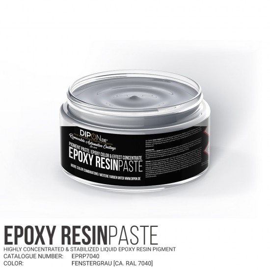 Fenstergrau [ca. RAL 7040] Epoxy Resin Pigment Paste