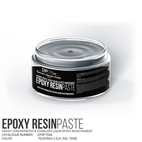 Telegrau 2 [ca. RAL 7046] Epoxy Resin Pigment Paste