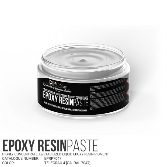 Telegrau 4 [ca. RAL 7047] Epoxy Resin Pigment Paste