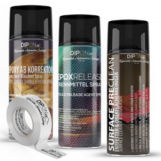 DIPON® Epoxy Essentials Spray SET 3 x Spray á 400 ml